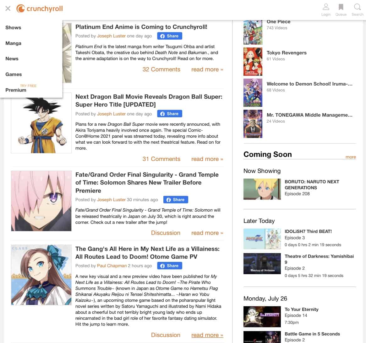 Is Crunchyroll Free? - Can You Buy Crunchyroll For A Year