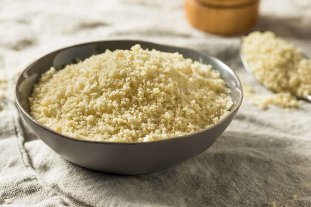 Flakey panko crumbs