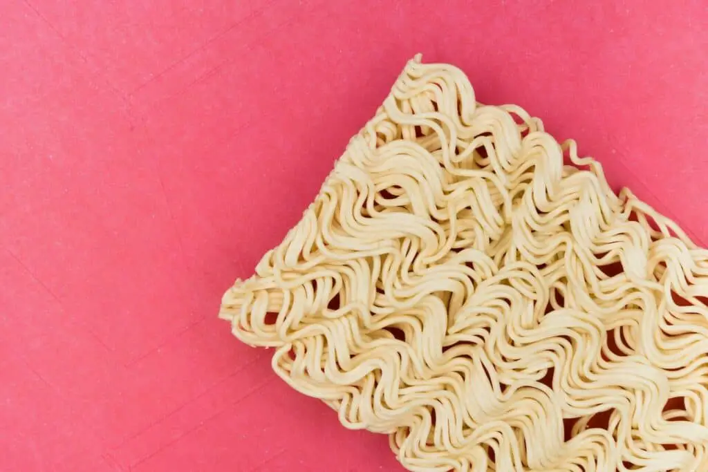 Instant ramen noodles