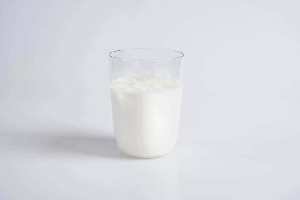 Glass of milk