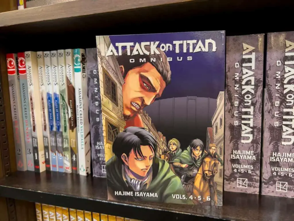 Attack on Titan manga for sale